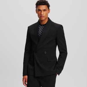 MONOGRAM DOUBLE-BREASTED BLAZER