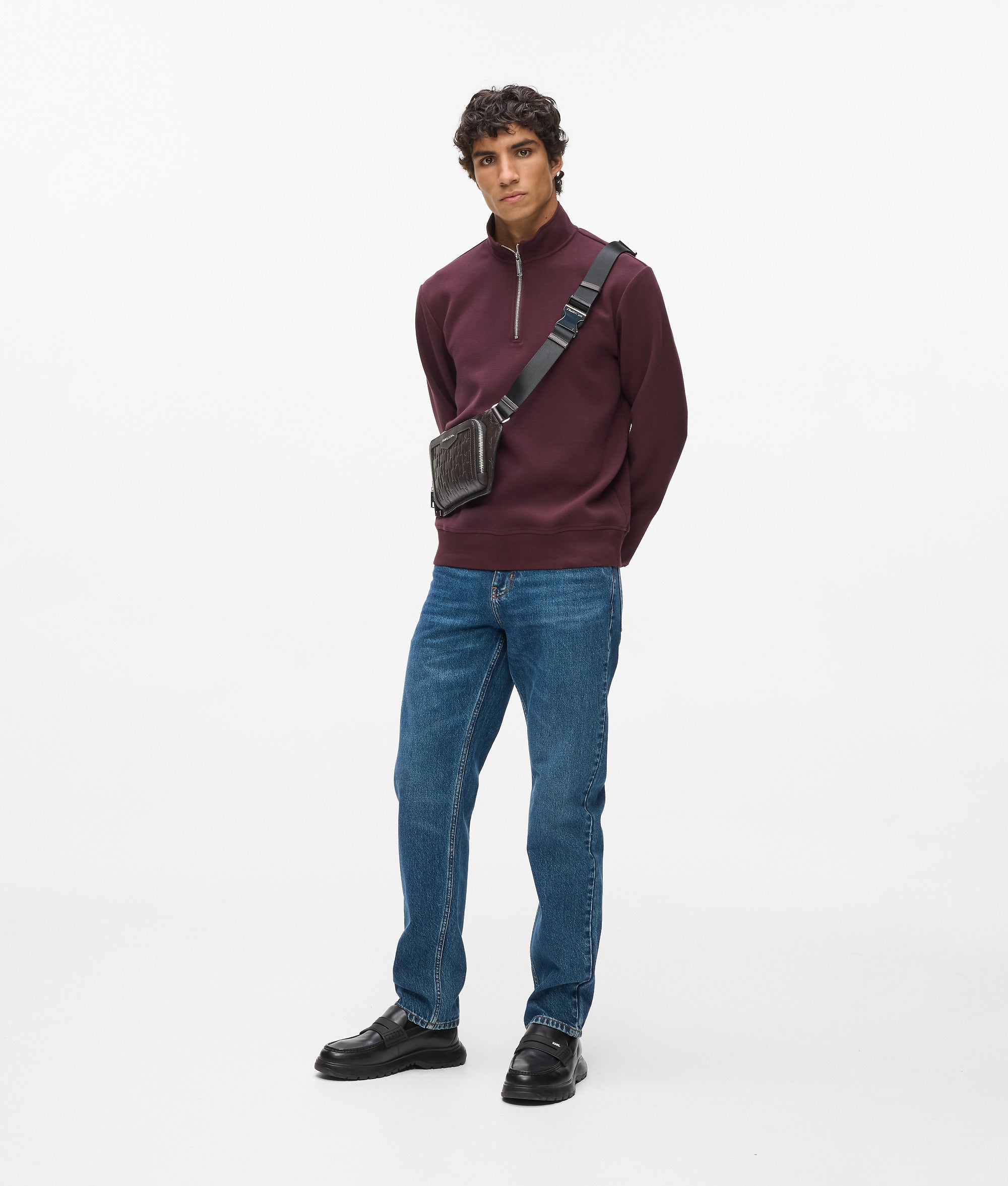 K/LOOM LEATHER BELT BAG - Image 2