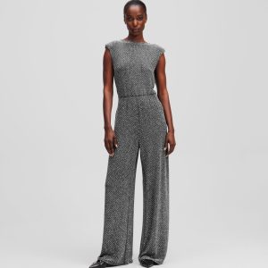 JERSEY RHINESTONE JUMPSUIT