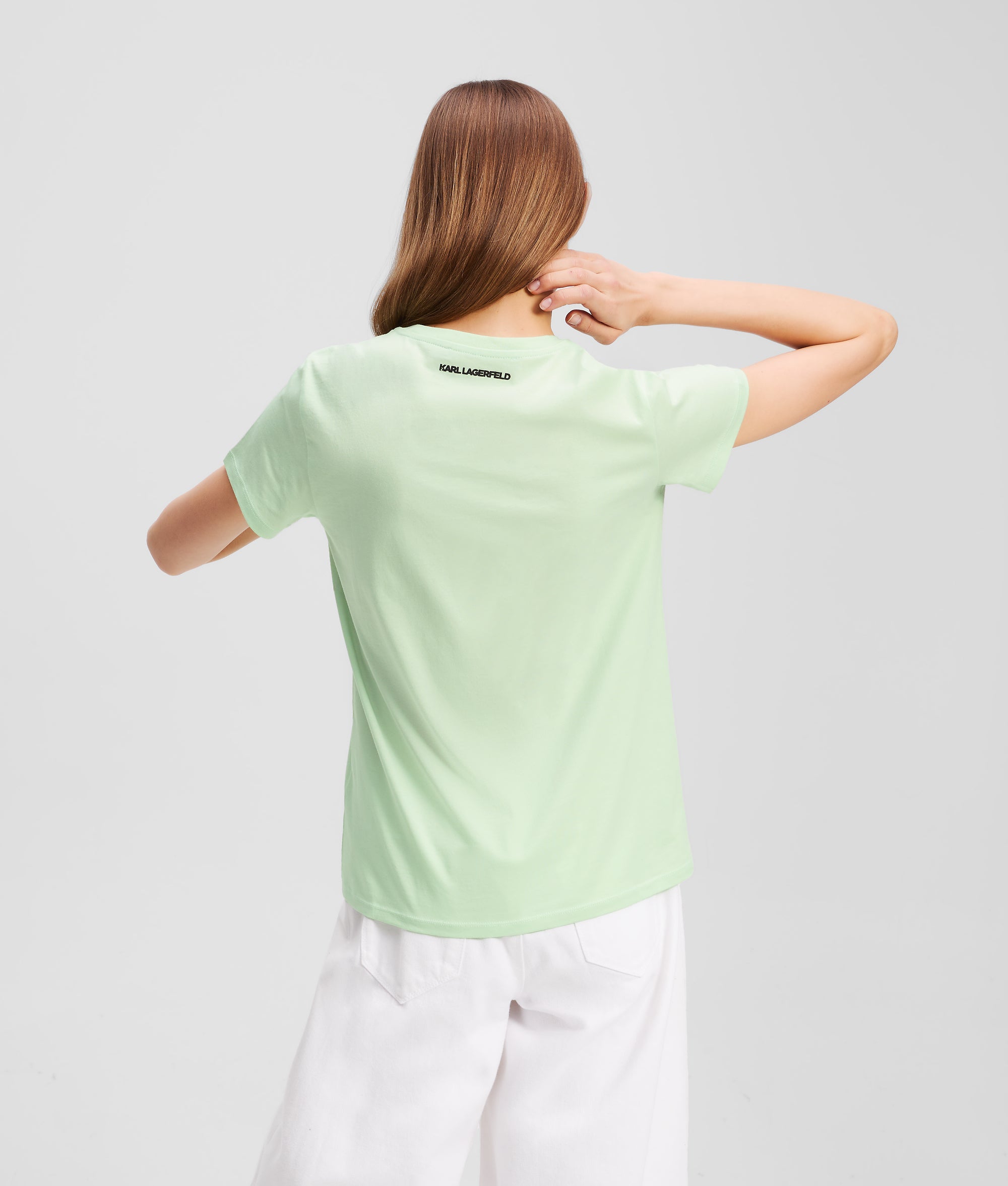 IKON KARL & CHOUPETTE RHINESTONE T-SHIRT - Image 3