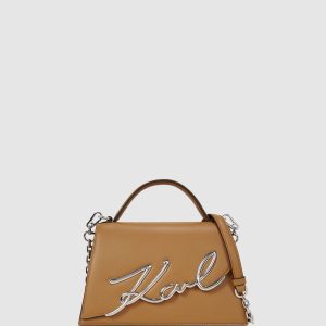 K/SIGNATURE MEDIUM CROSSBODY BAG