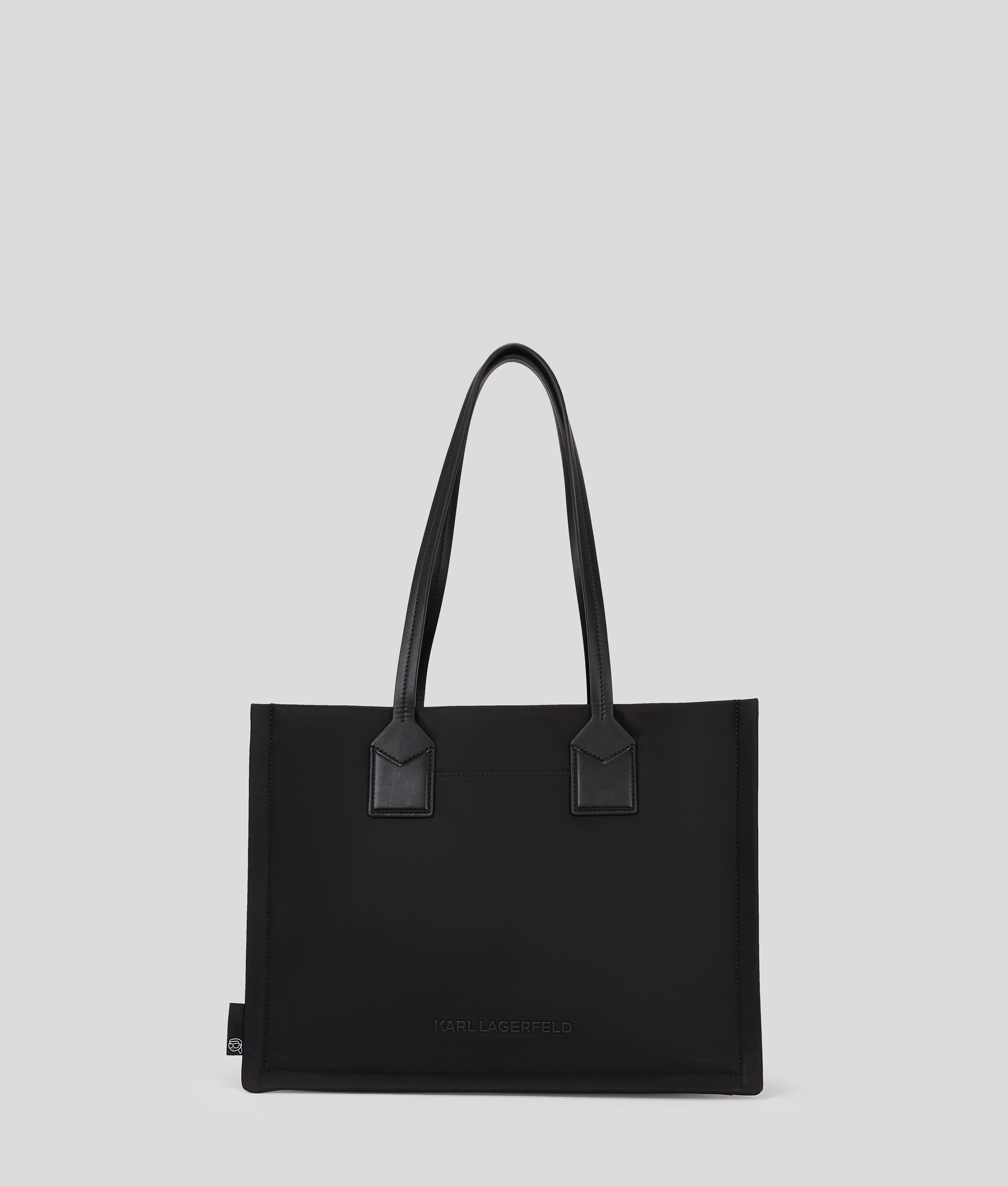 IKON NYLON MEDIUM SQUARE TOTE BAG - Image 4