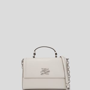K/AUTOGRAPH TOP-HANDLE CROSSBODY BAG