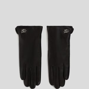K/AUTOGRAPH LEATHER GLOVES