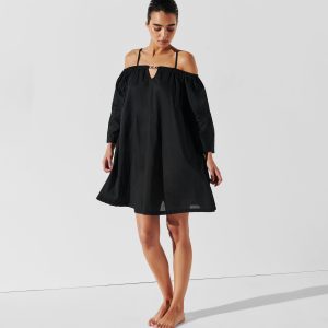 K/SIGNATURE OFF-SHOULDER BEACH DRESS