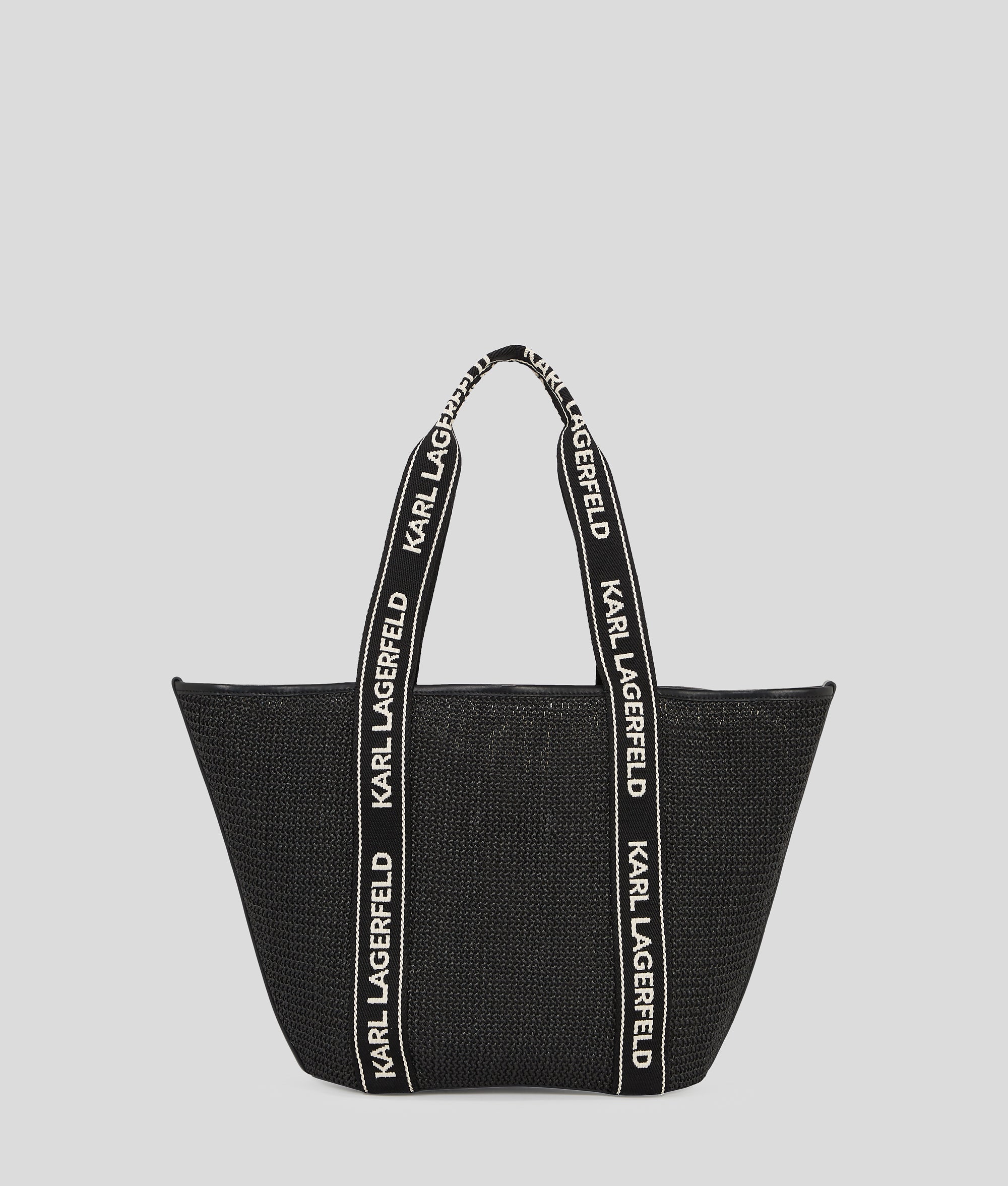 Logo woven beach tote bag - Image 4