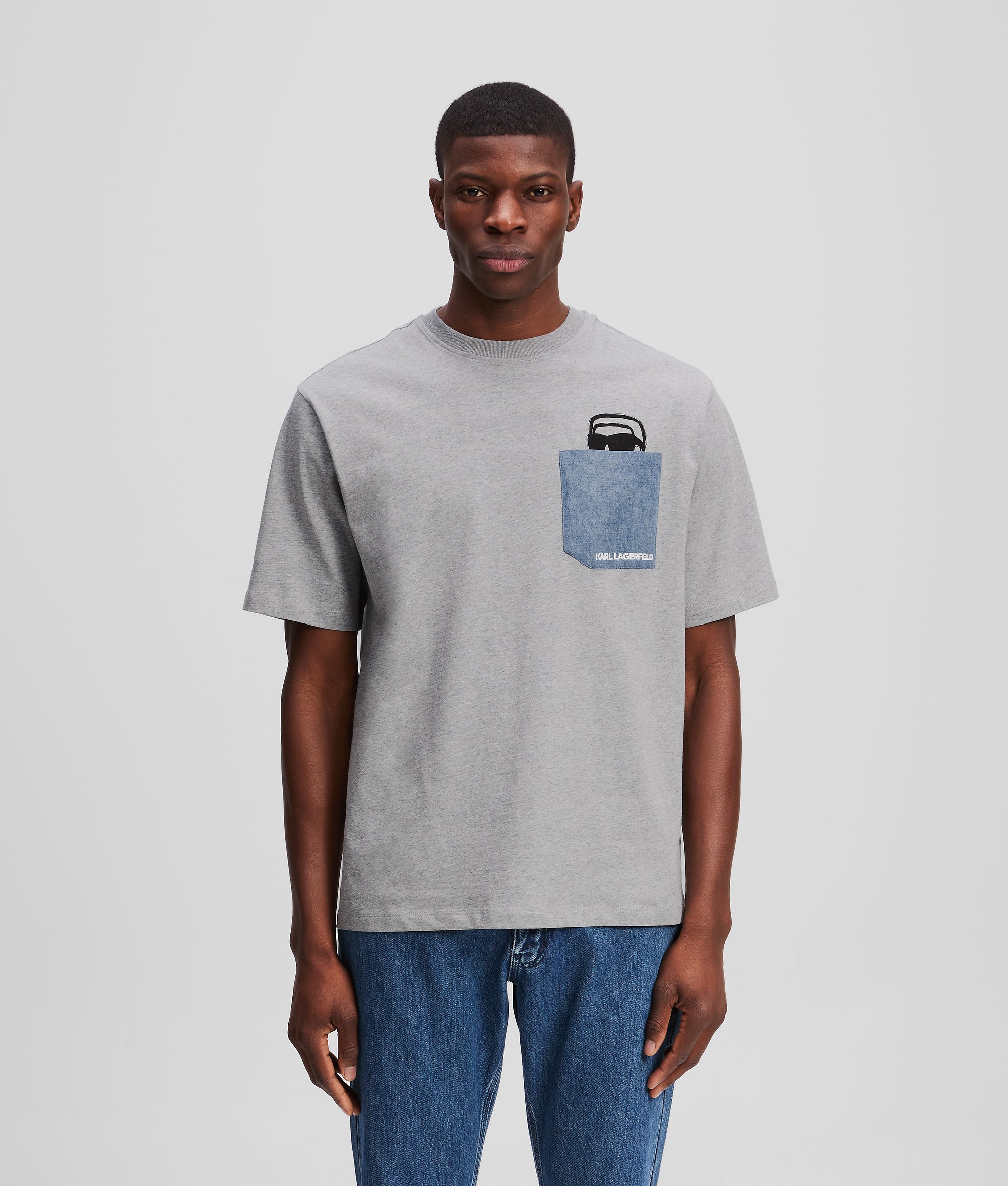 IKON DENIM POCKET T-SHIRT
