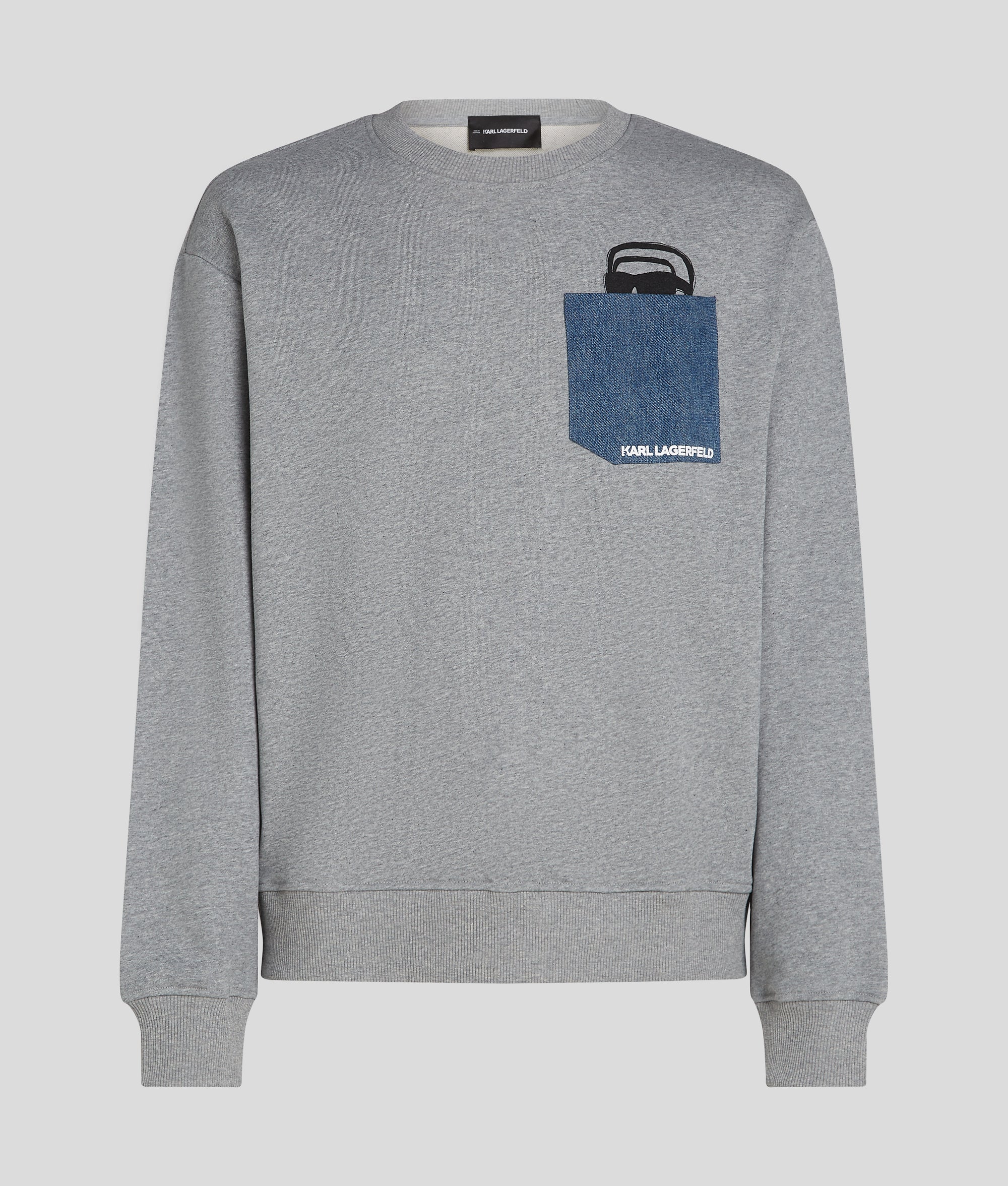 IKON DENIM POCKET SWEATSHIRT - Image 5