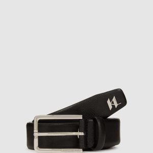 K/MONOGRAM LEATHER BELT