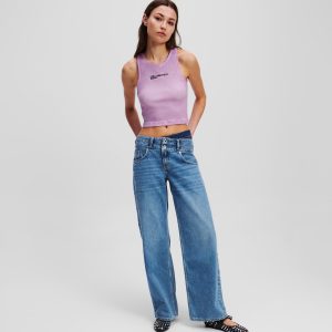 DOUBLE-WAIST RELAXED JEANS