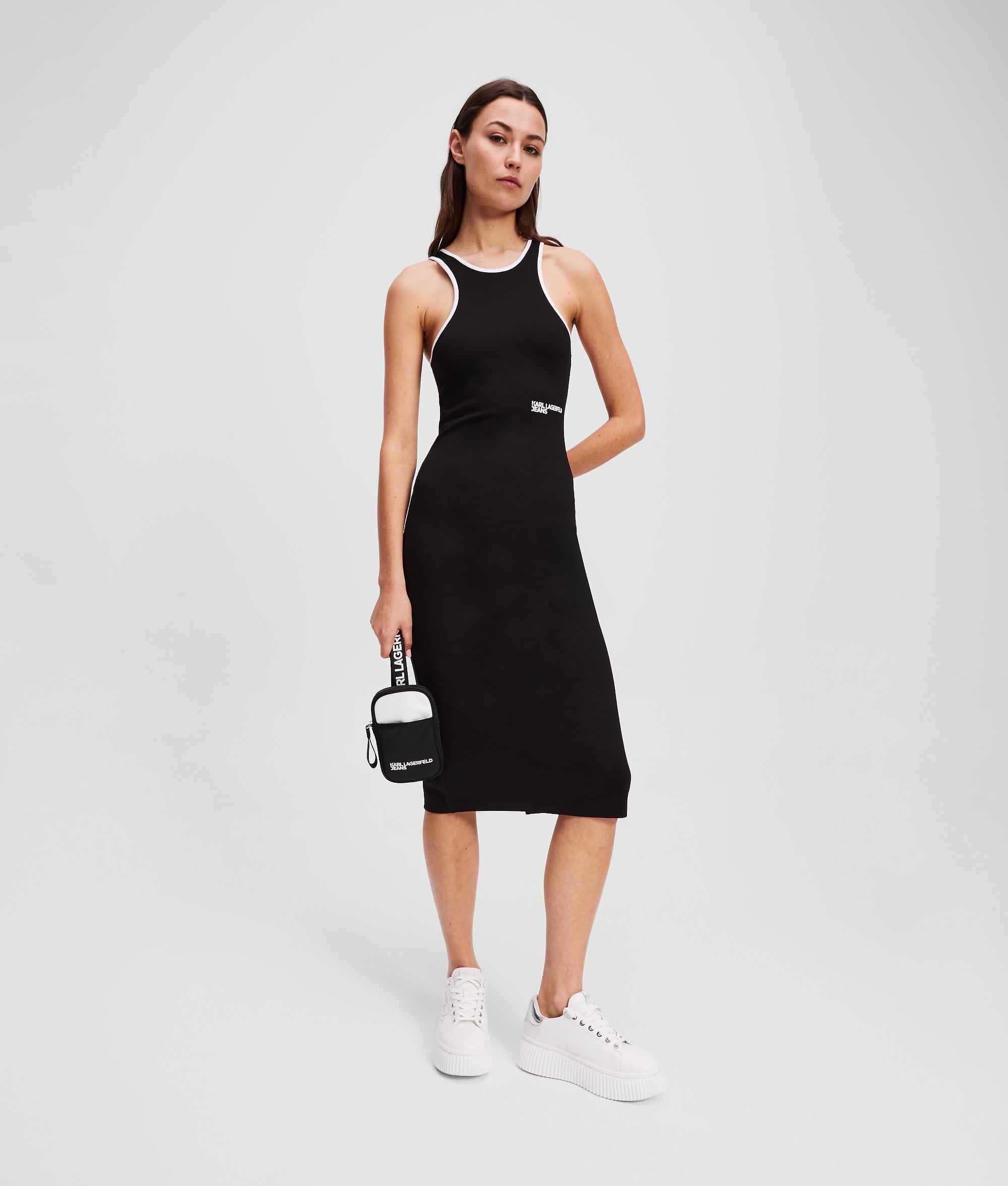 RACER-NECK DRESS - Image 4