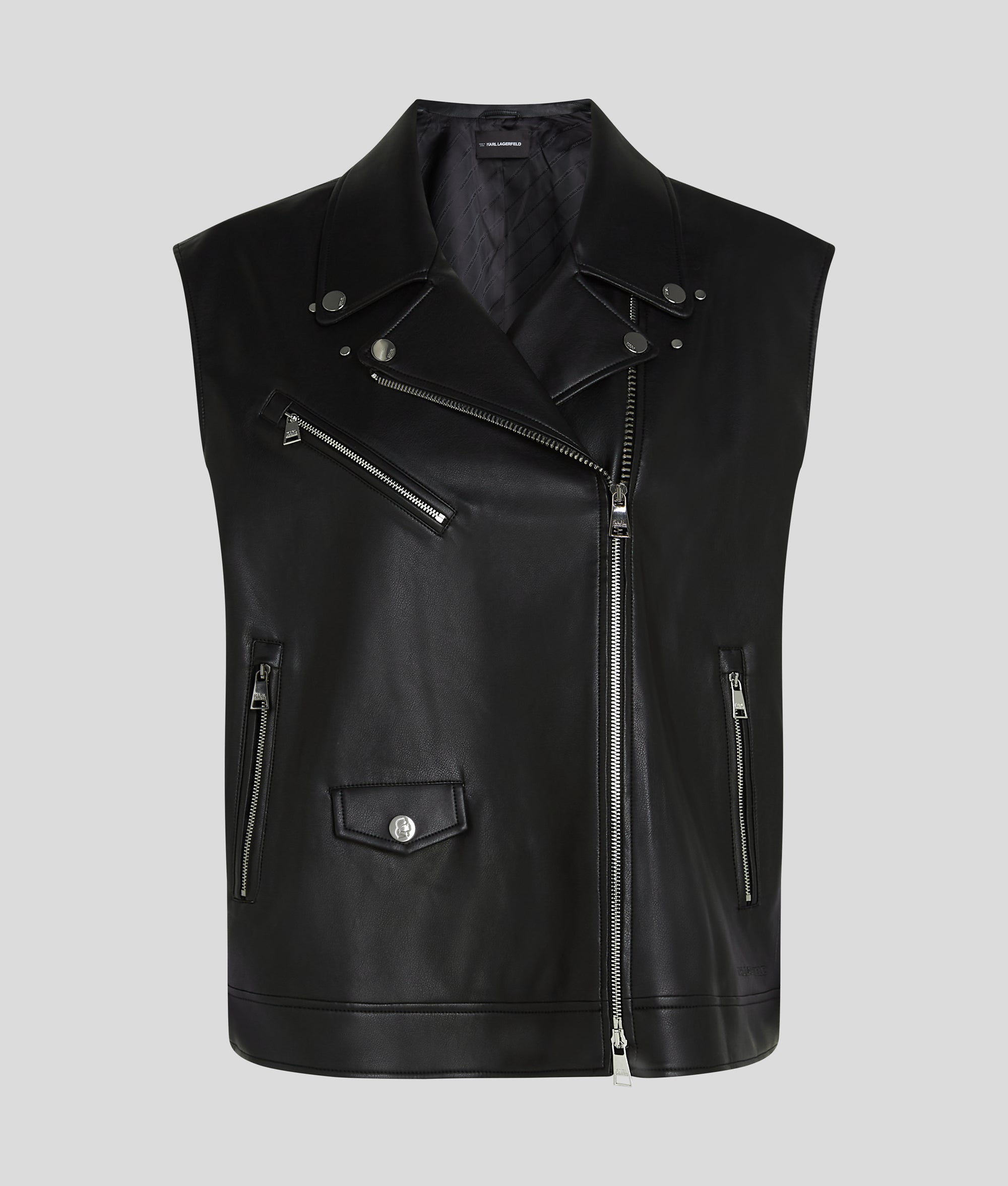 FAUX-LEATHER GILET - Image 5
