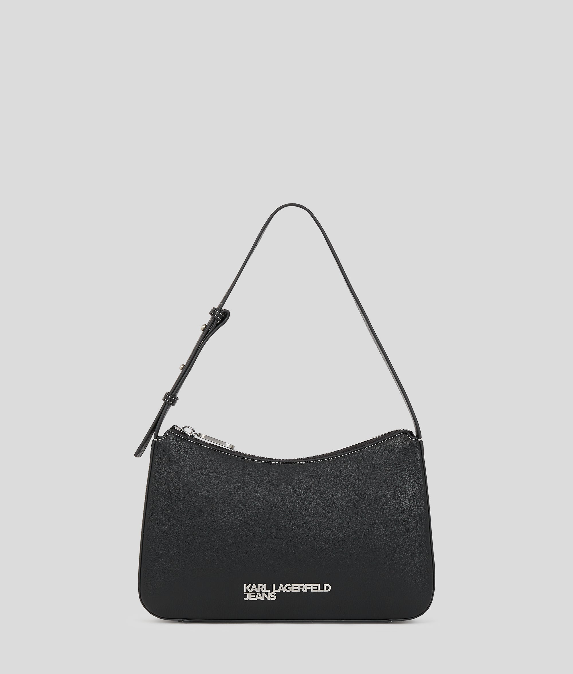 METAL LOGO SHOULDER BAG