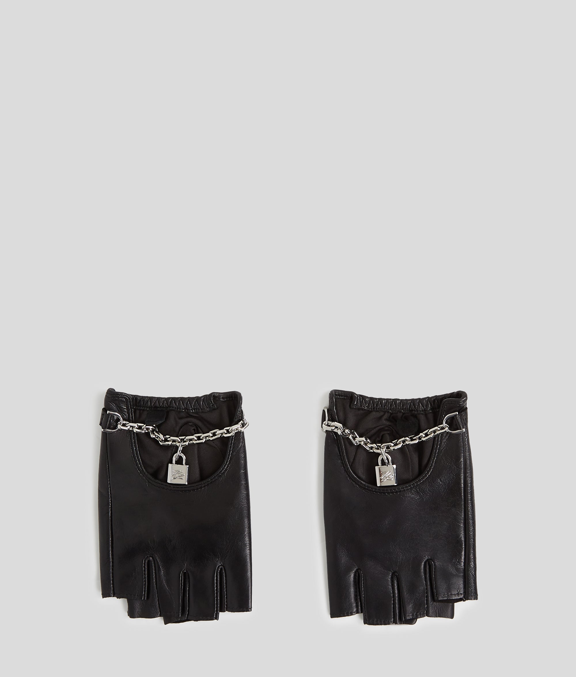 K/AUTOGRAPH PADLOCK FINGERLESS GLOVES