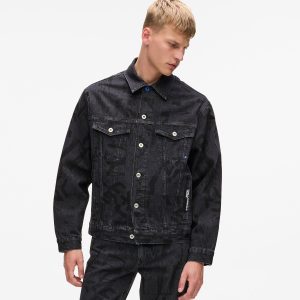 All-over Monogram denim jacket