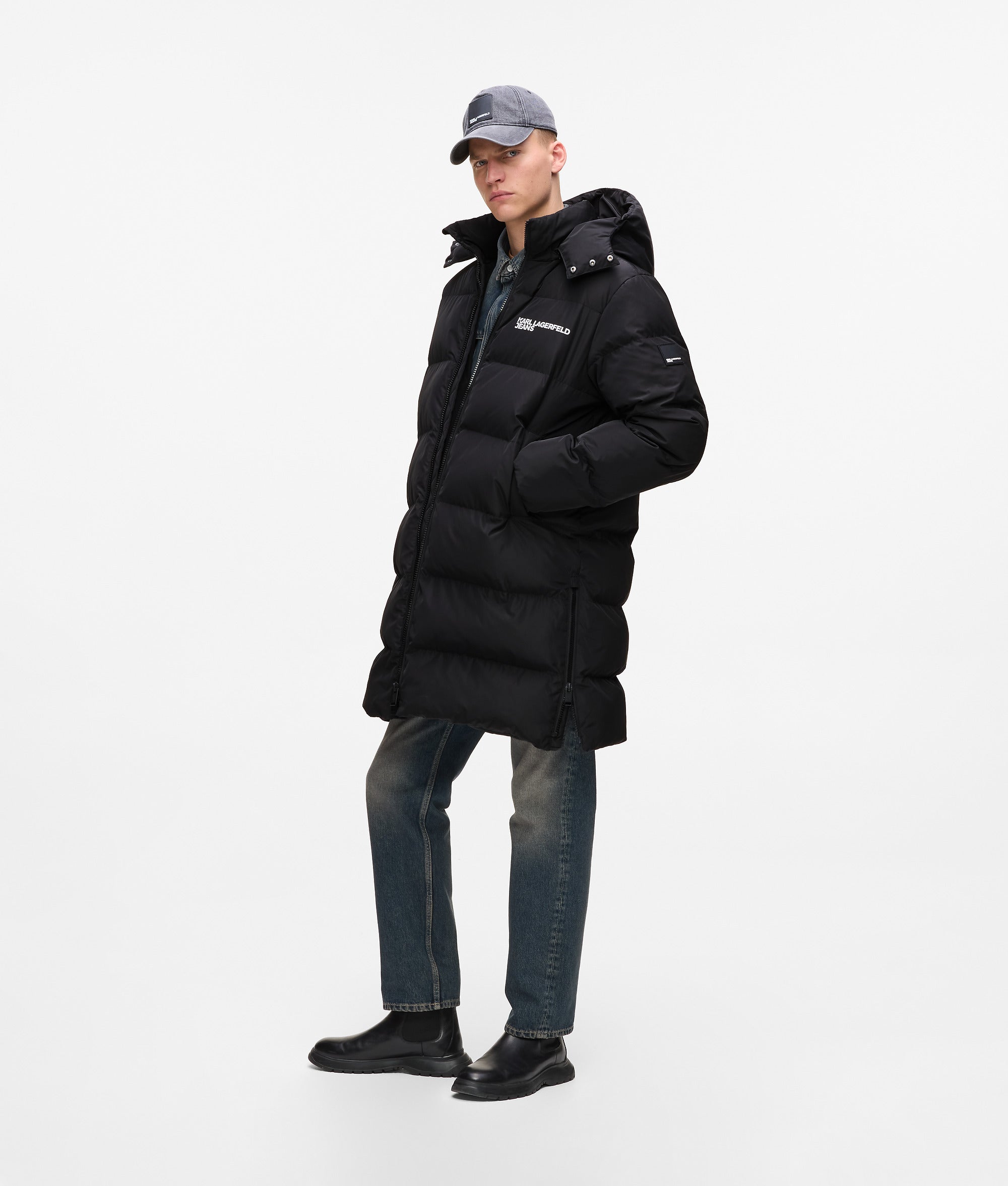 Long puffer jacket - Image 4