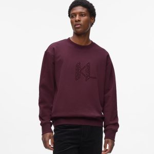 Sequin Monogram sweatshirt