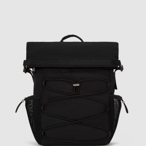 Utility drawstring backpack