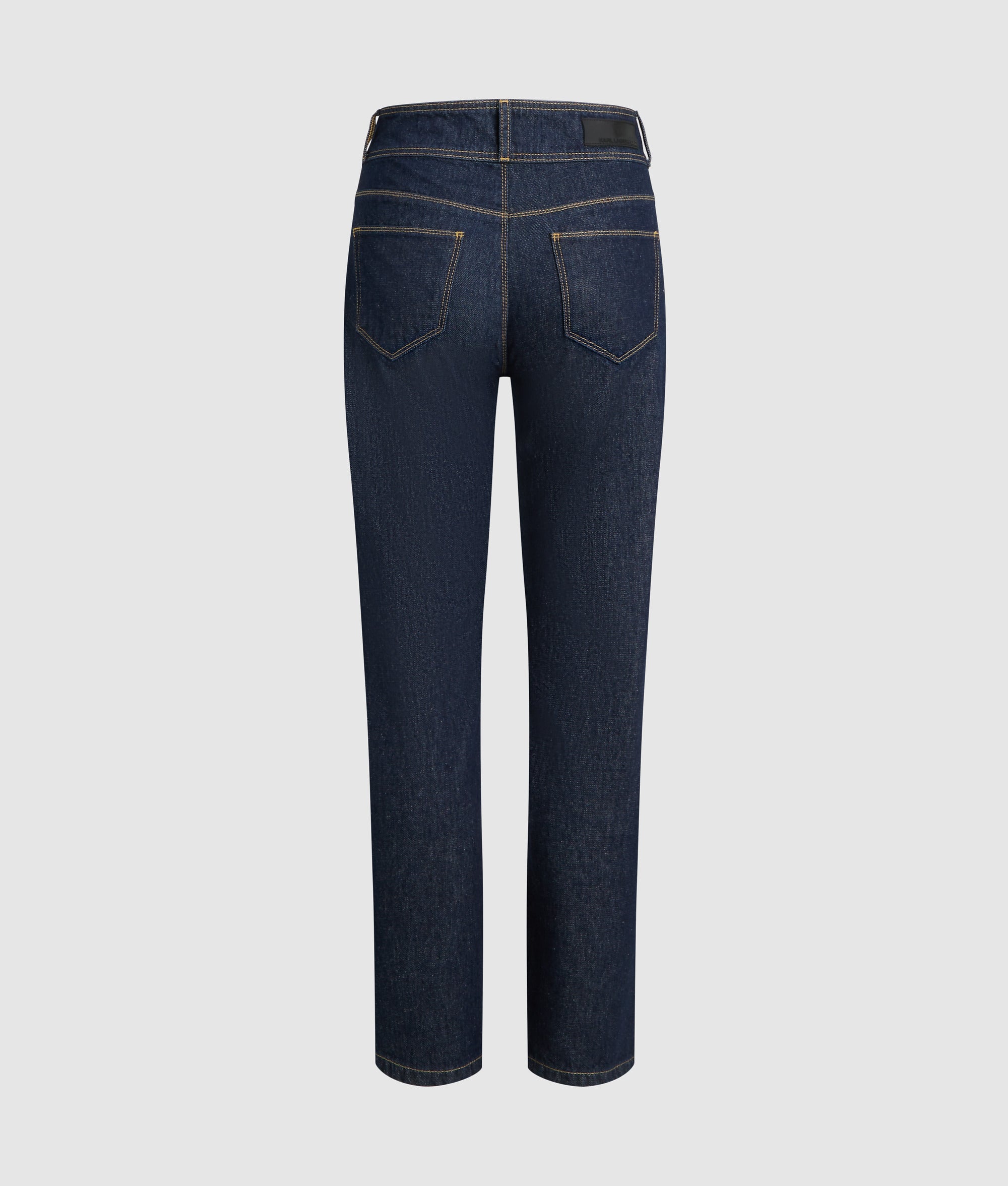 Button-detail straight jeans - Image 6