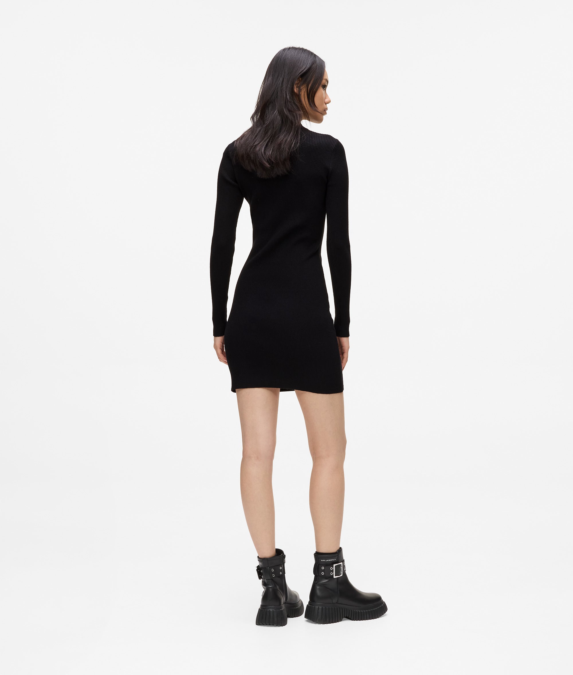 Cut out knit dress - Image 3