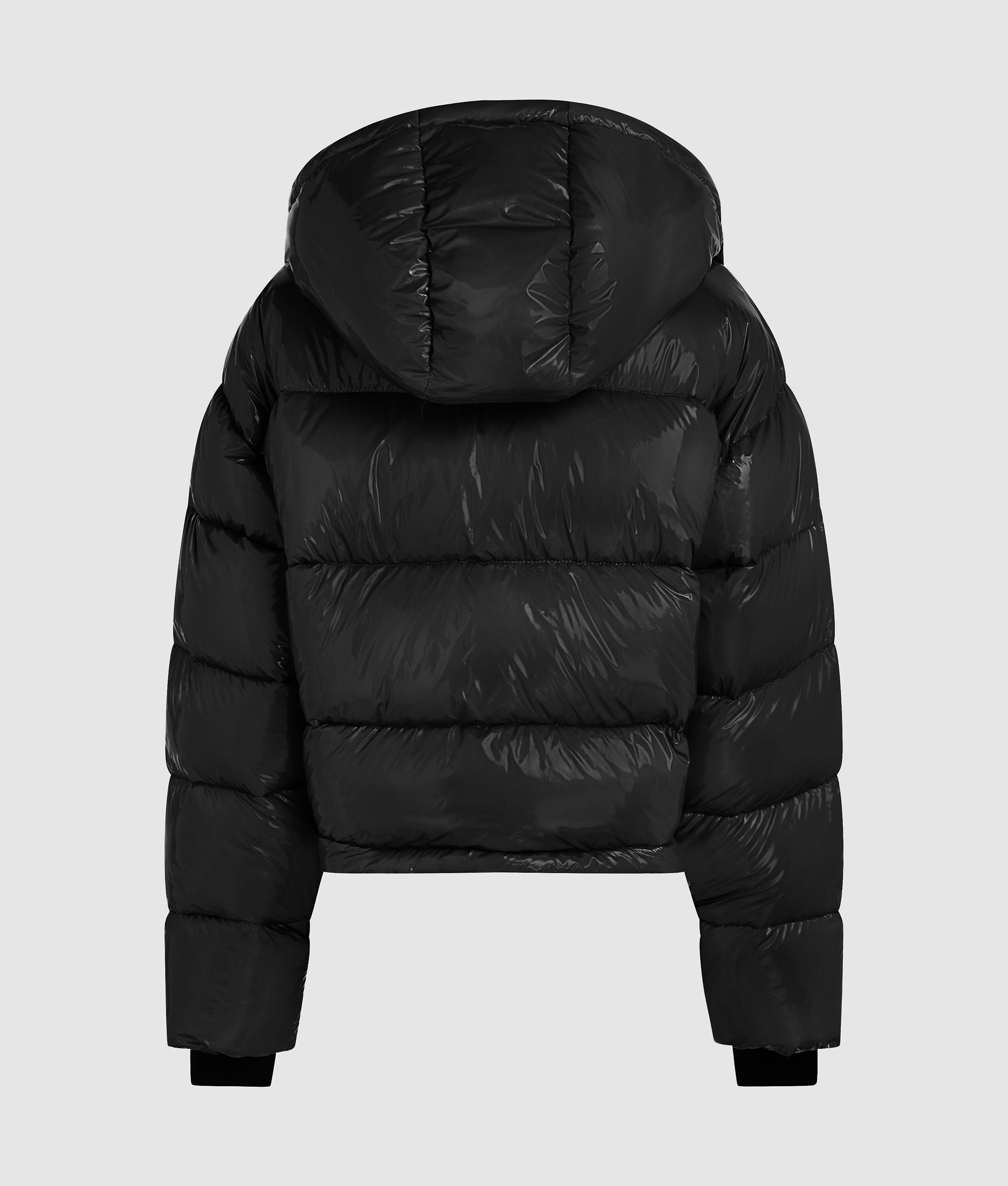 Shiny boxy puffer jacket - Image 7