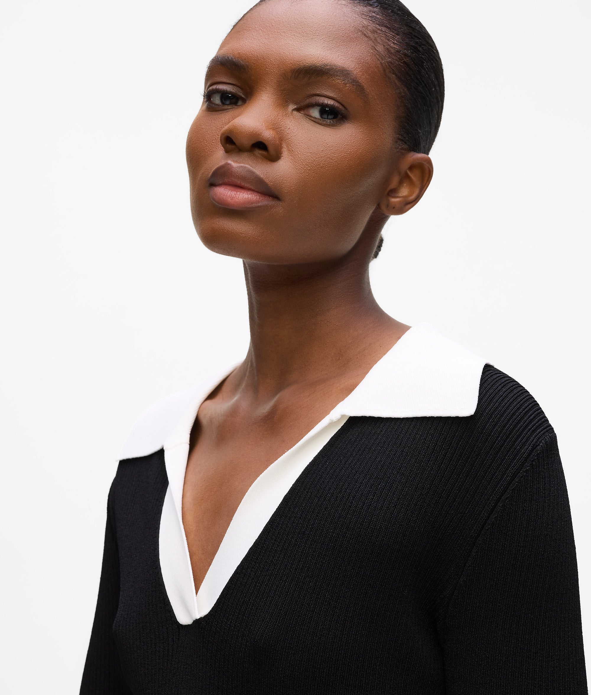 Monochrome polo shirt - Image 3