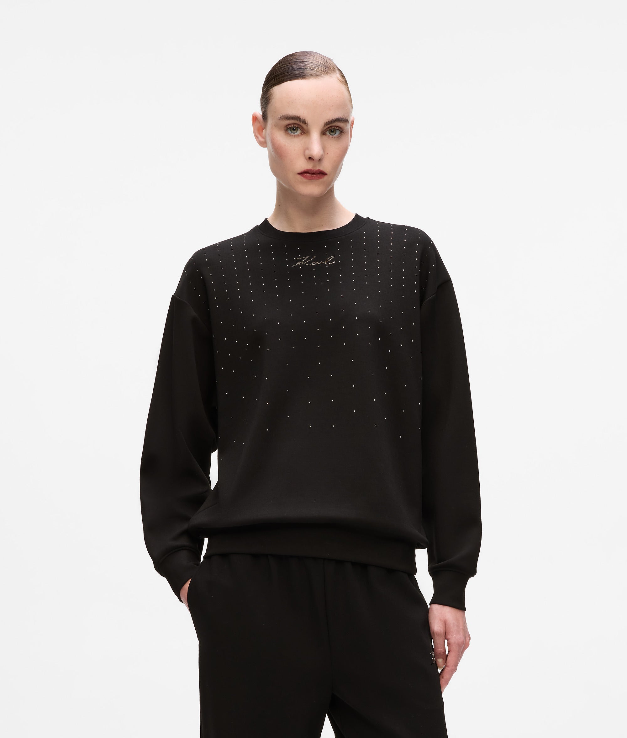 Rhinestone sweatshirt