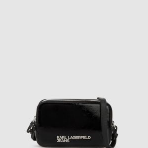 Logo shiny camera bag