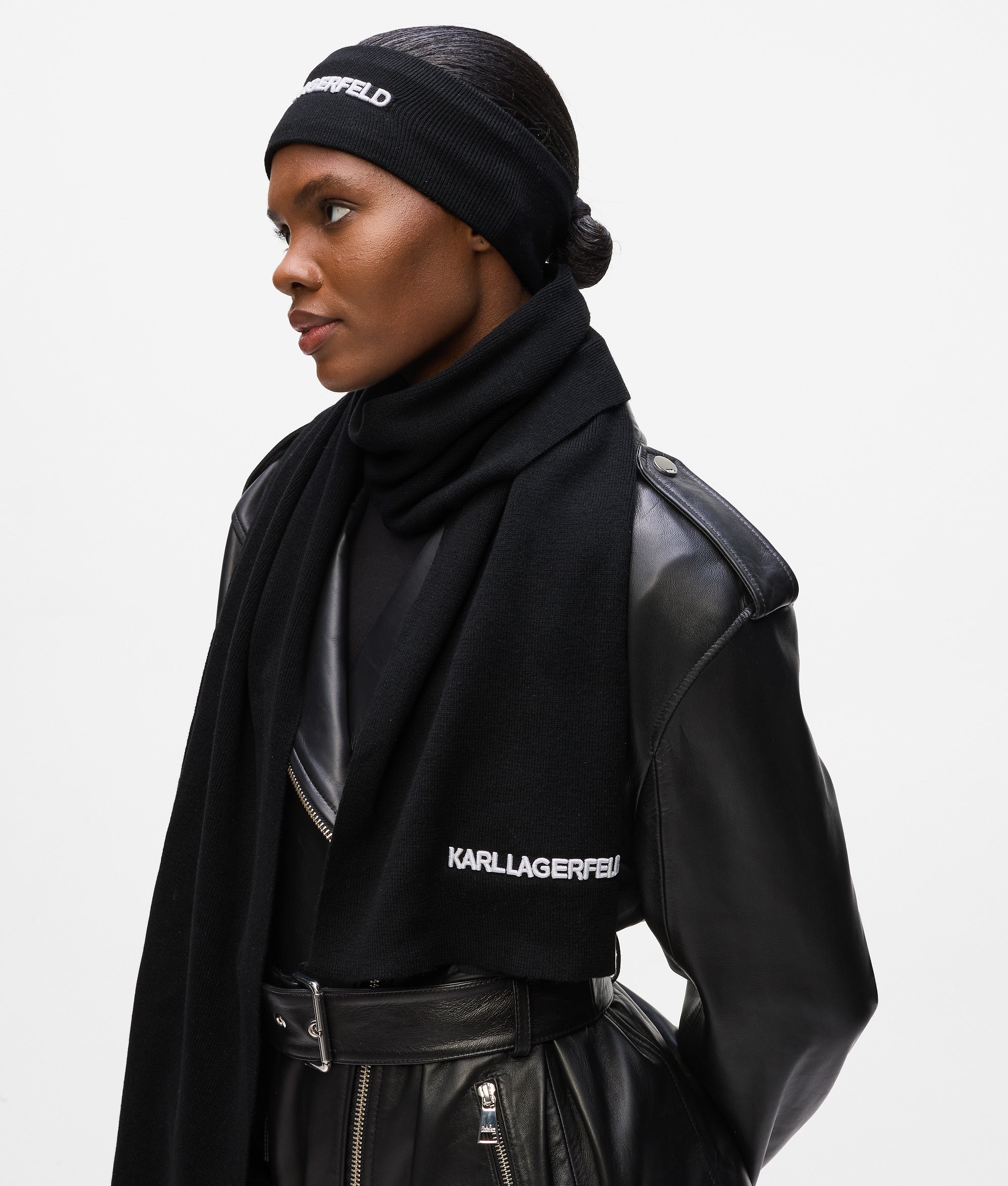 Logo headband and scarf gift set - Image 2