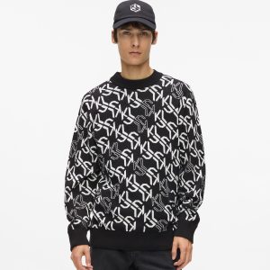 All-over Monogram sweater