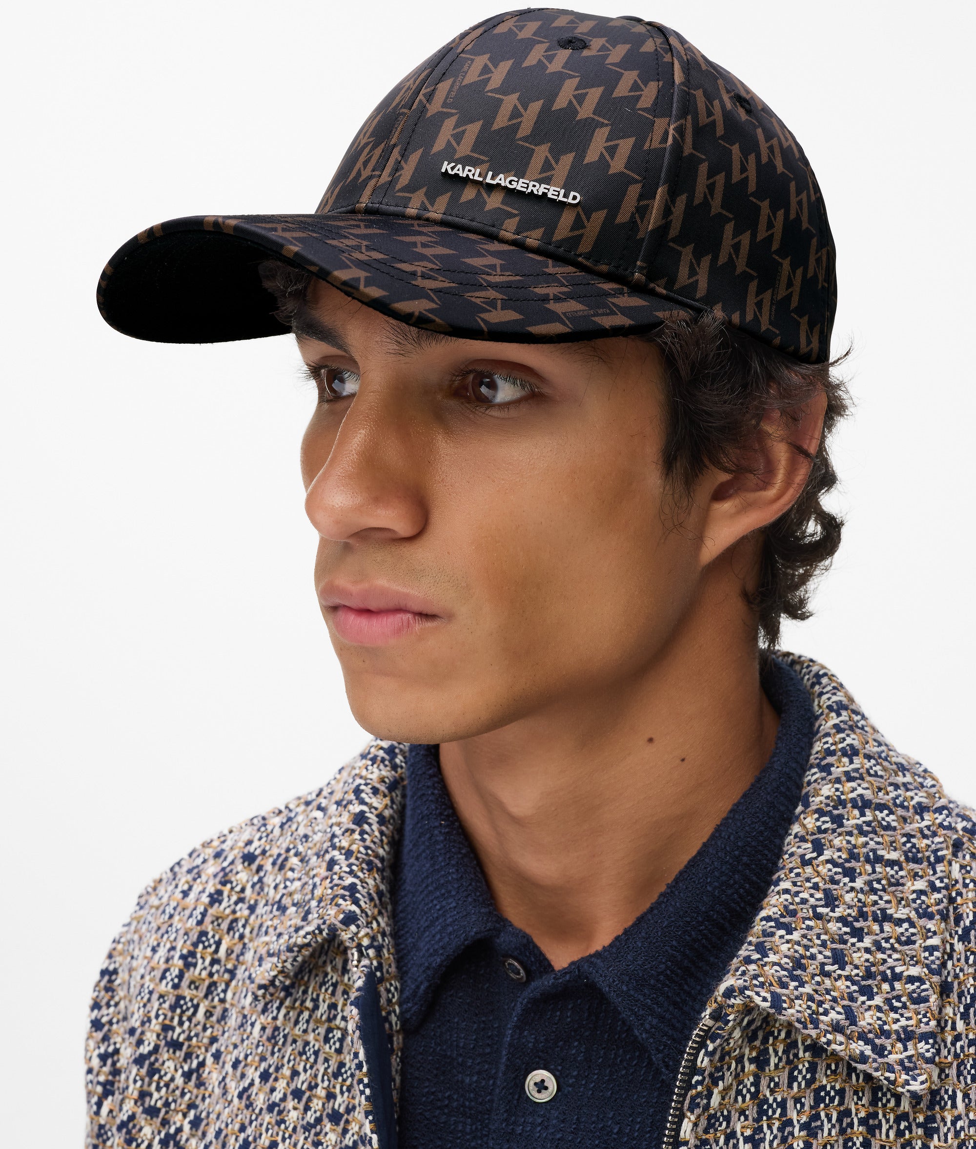 K/Monogram all-over print cap - Image 2