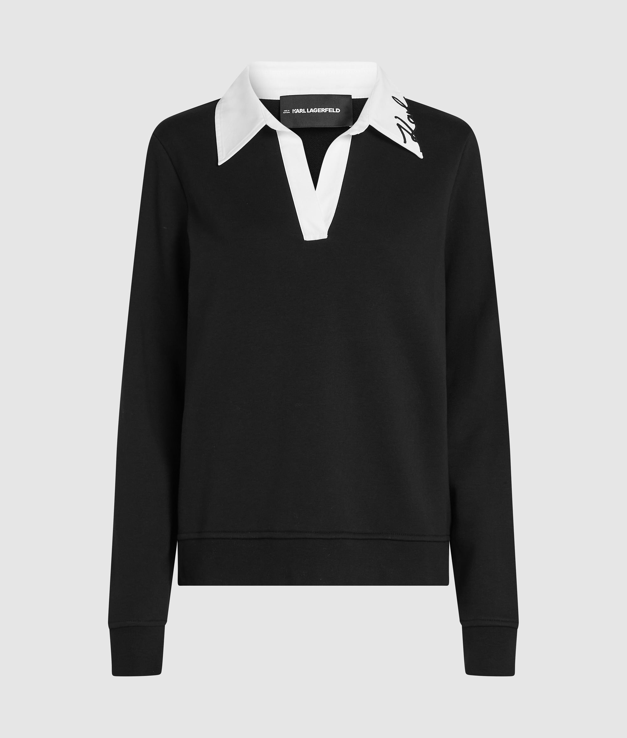 Signature collar sweatshirt - Image 5