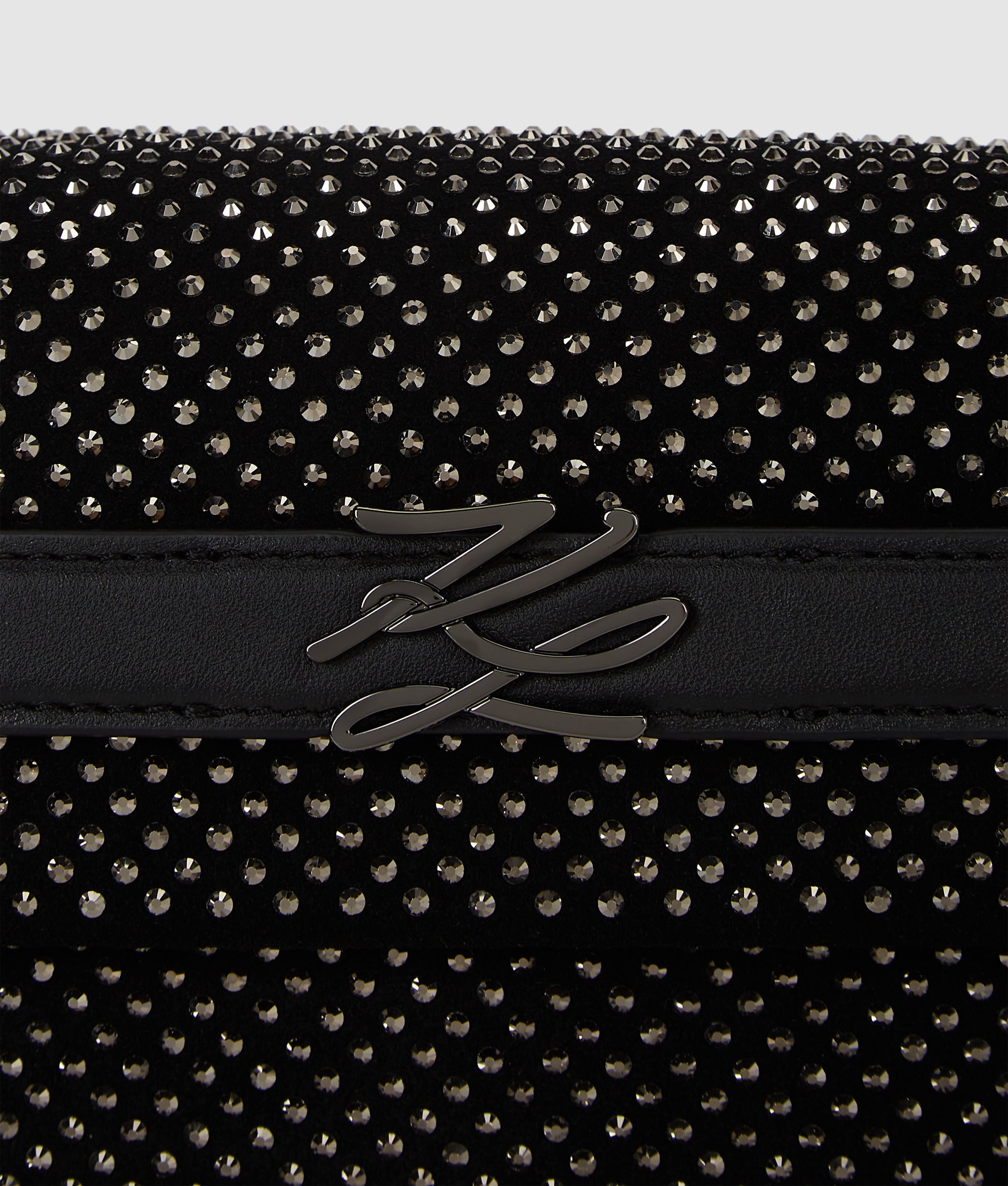 K/Autograph rhinestone top handle bag - Image 3