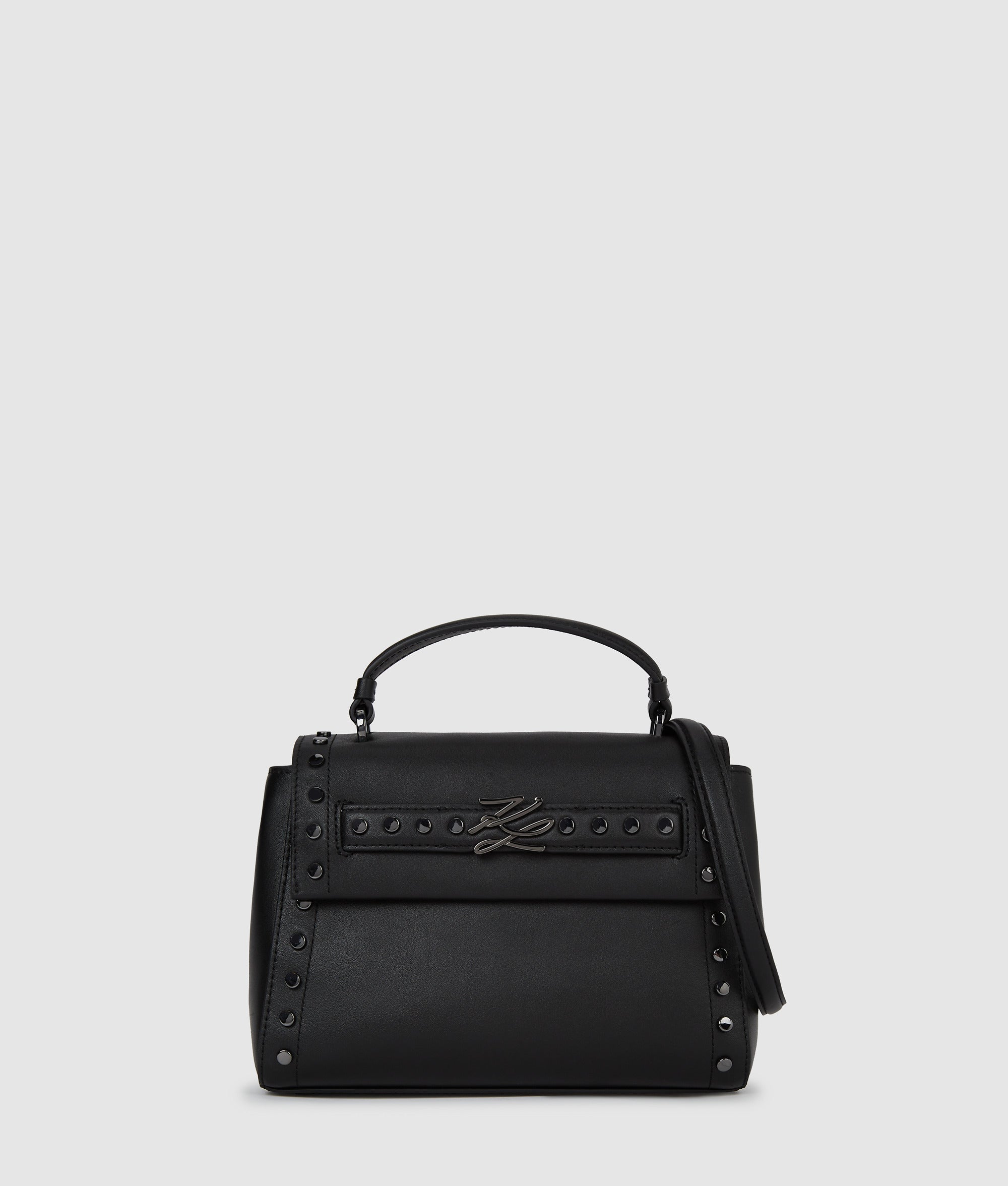 K/Autograph studded top handle bag