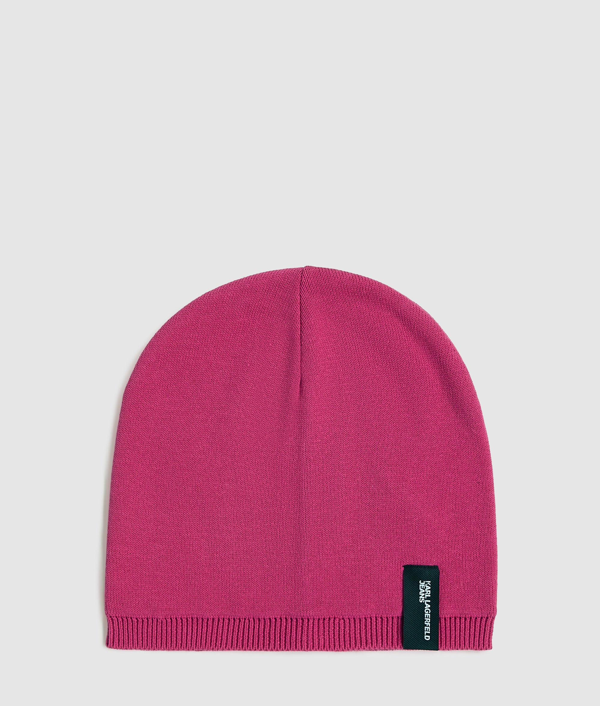 Logo patch beanie