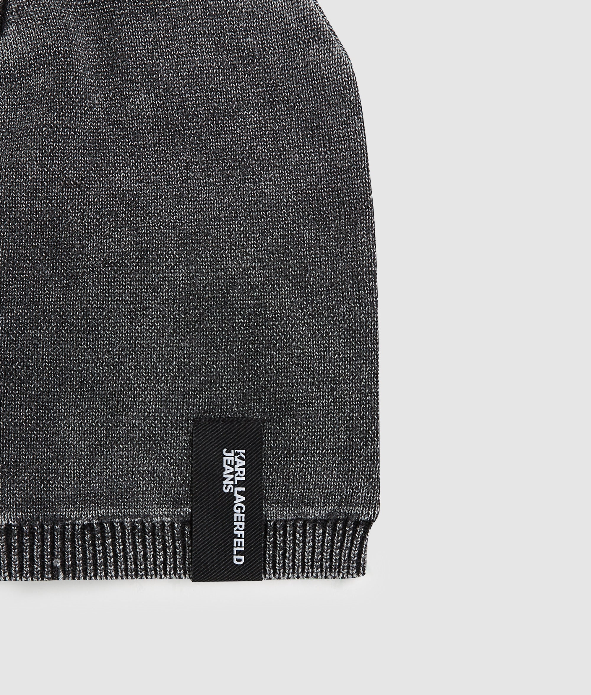 Washed logo patch beanie - Image 4