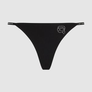 Ikon rhinestones thong