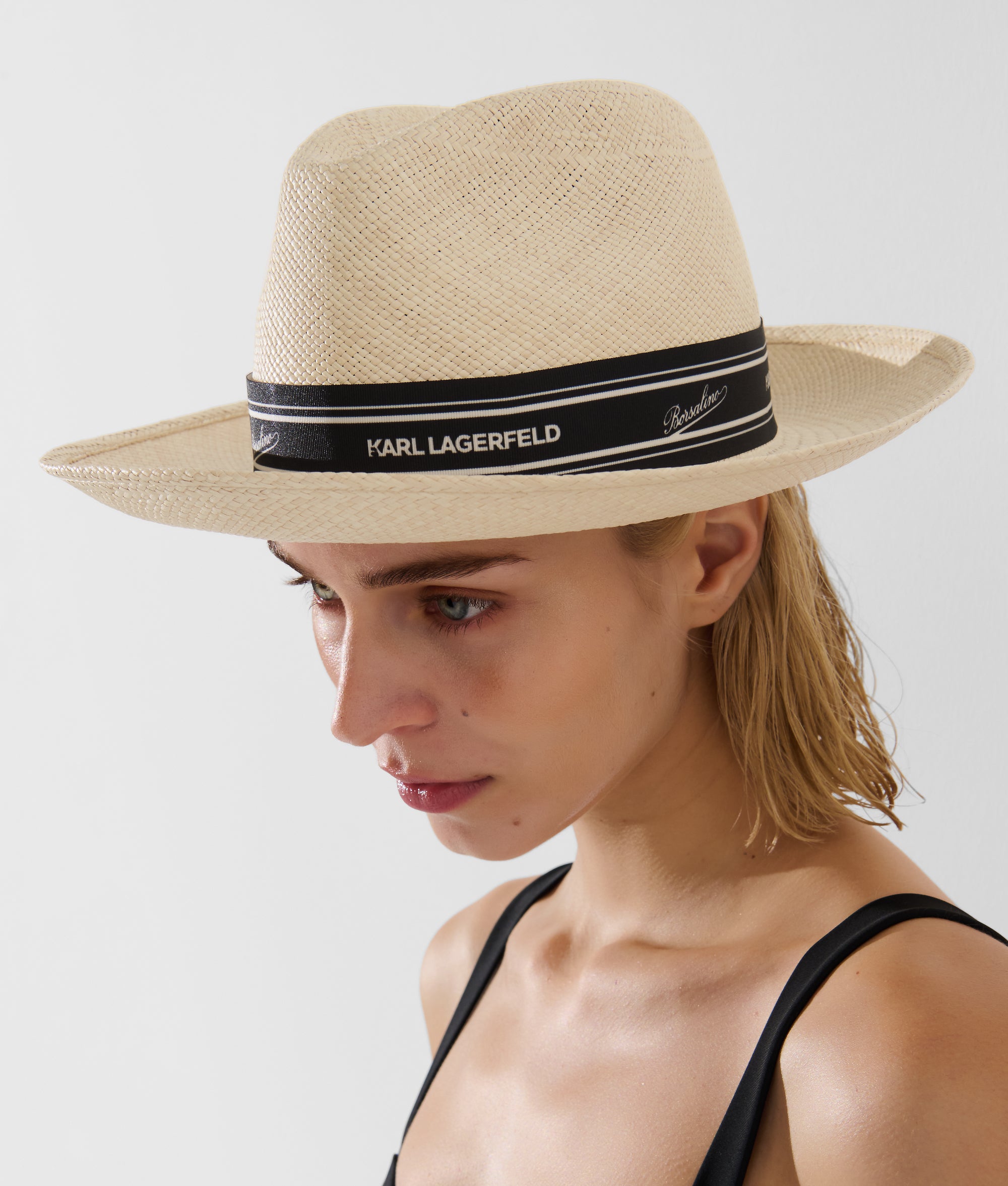 KL X BORSALINO PANAMA HAT - Image 2